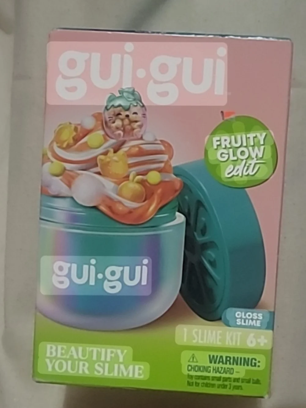 Gui Gui Fruity Glow Edit (Gloss Slime Kit) by Moose Toys.